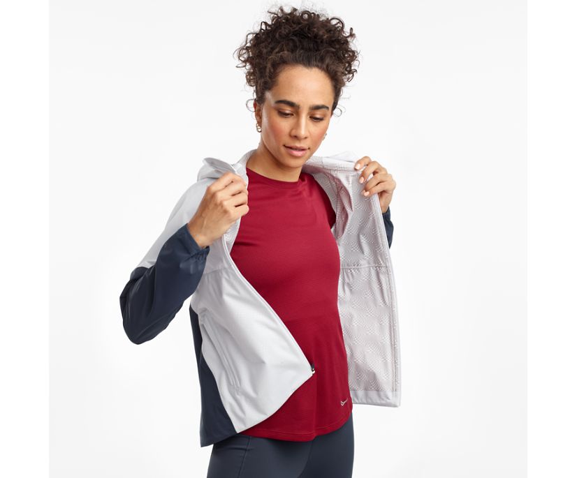 Saucony Drizzle 2.0 Women's Jackets White | Canada 271AHKP